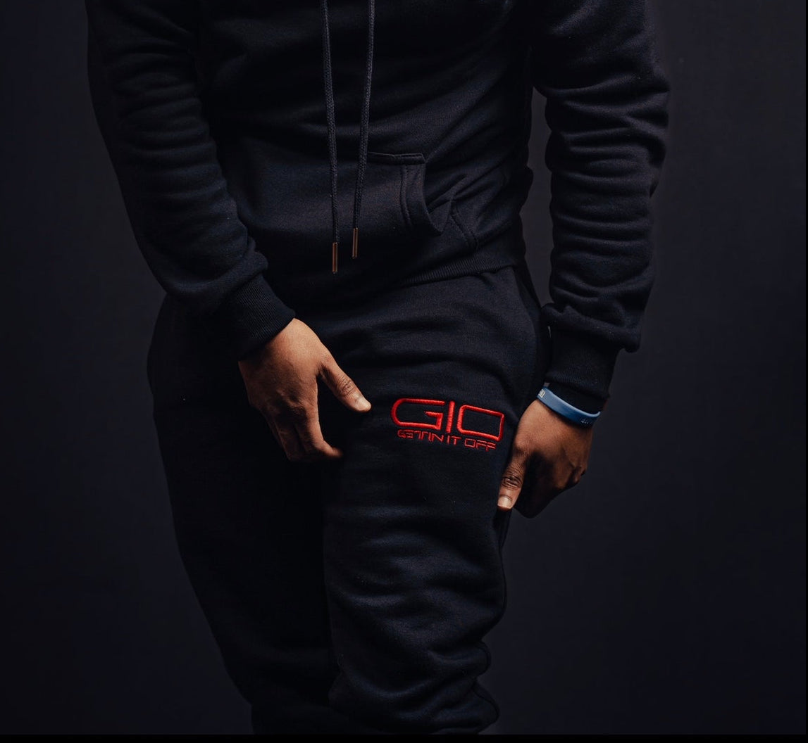 GETTIN IT OFF ‘Jogger Pants’ (Black)