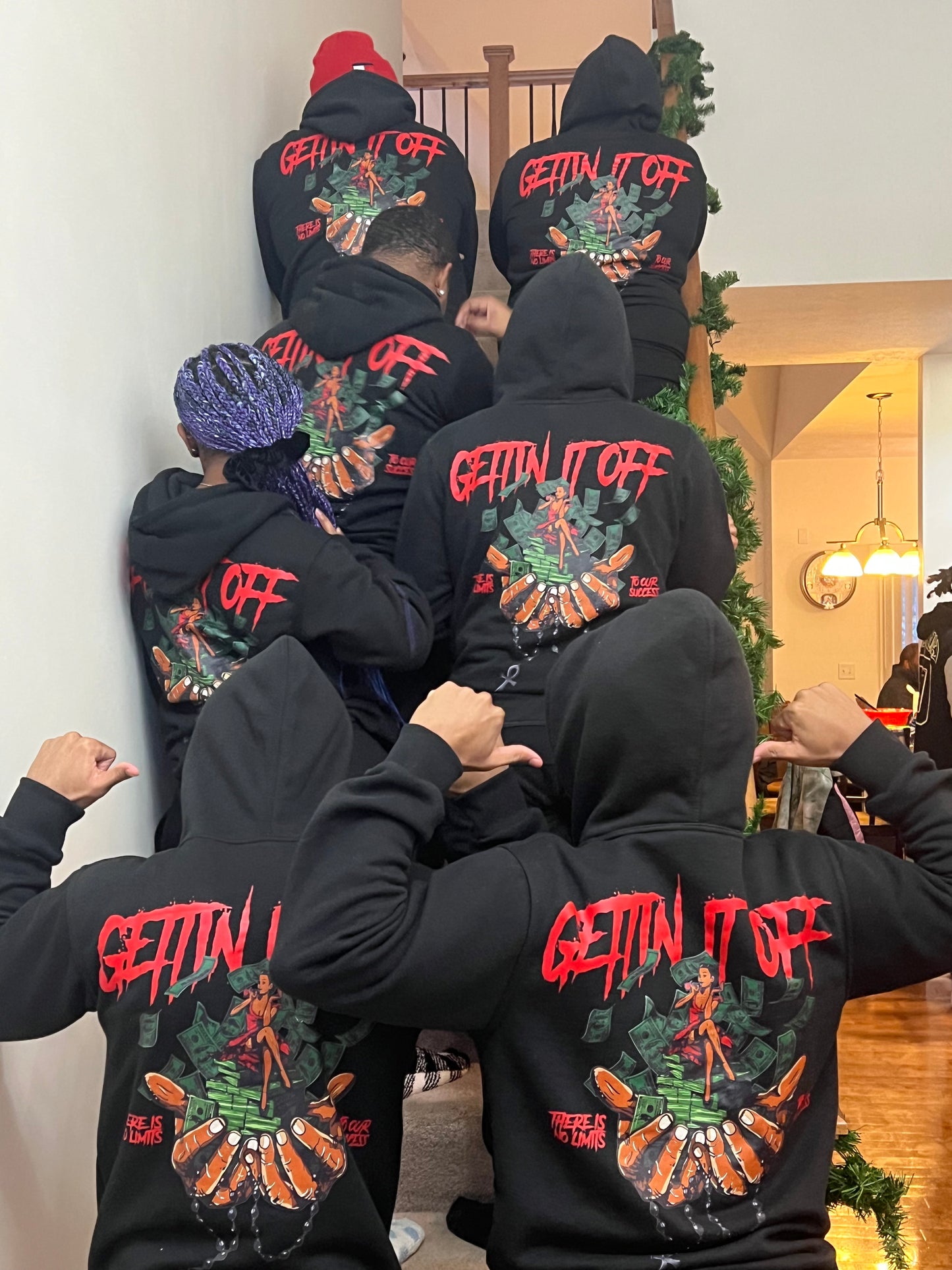 GETTIN IT OFF ‘Hoodie’ (Black) Pre-Order